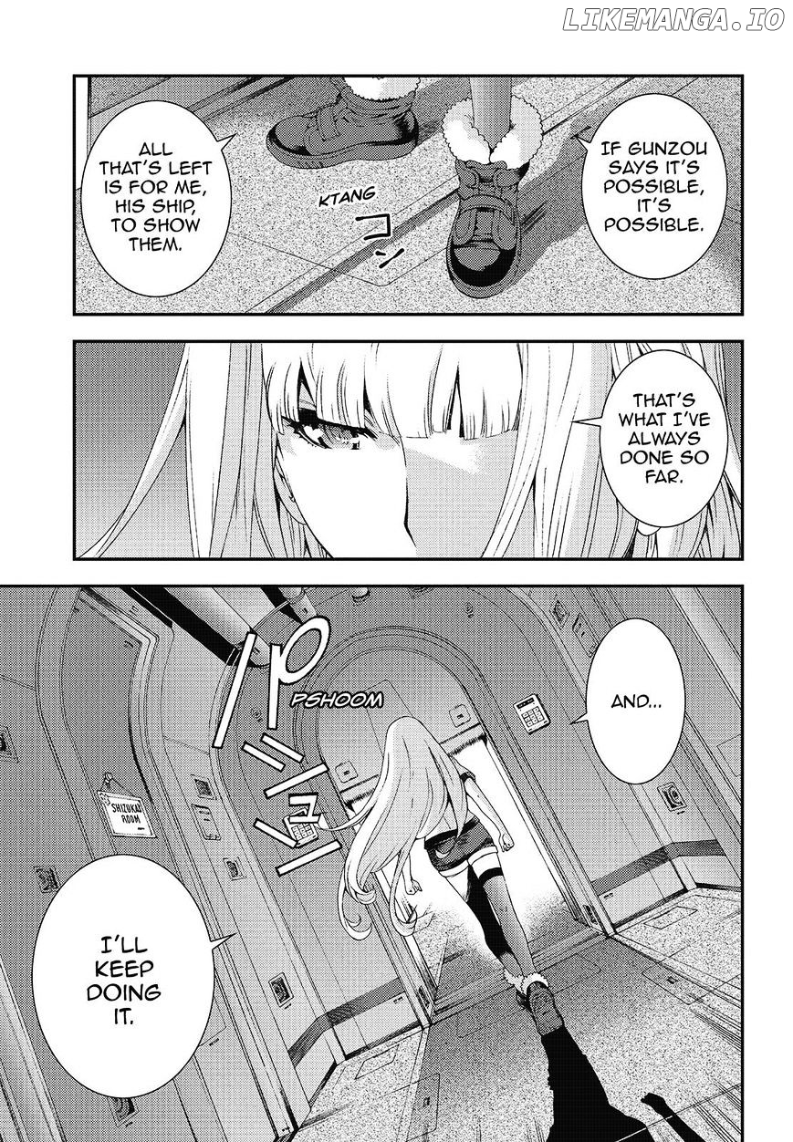 Aoki Hagane No Arpeggio chapter 82 - page 35