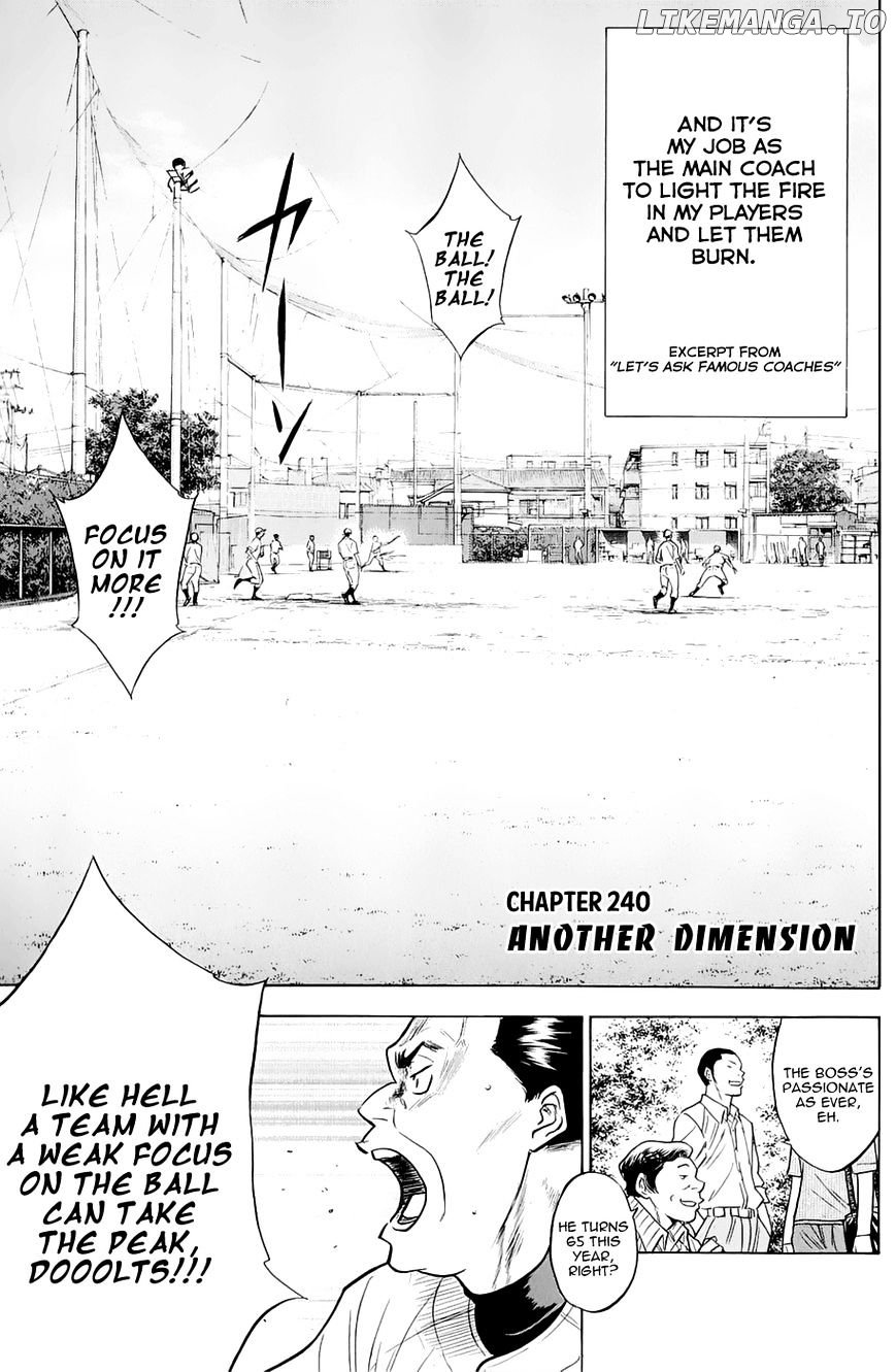 Daiya no A Chapter 240 - page 3