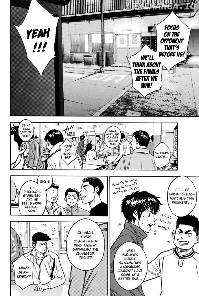 Daiya no A Chapter 316 - page 14