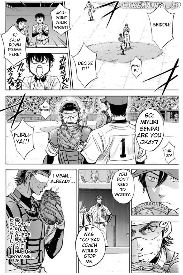 Daiya no A Chapter 408 - page 13