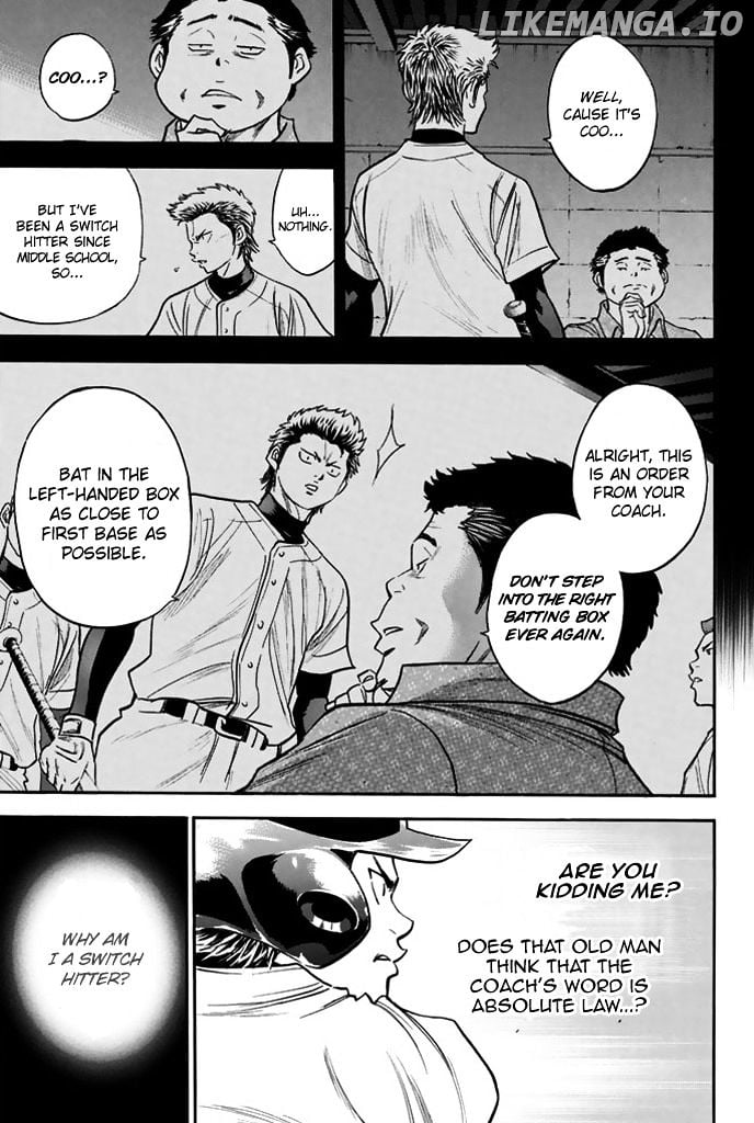 Daiya no A Chapter 322 - page 13