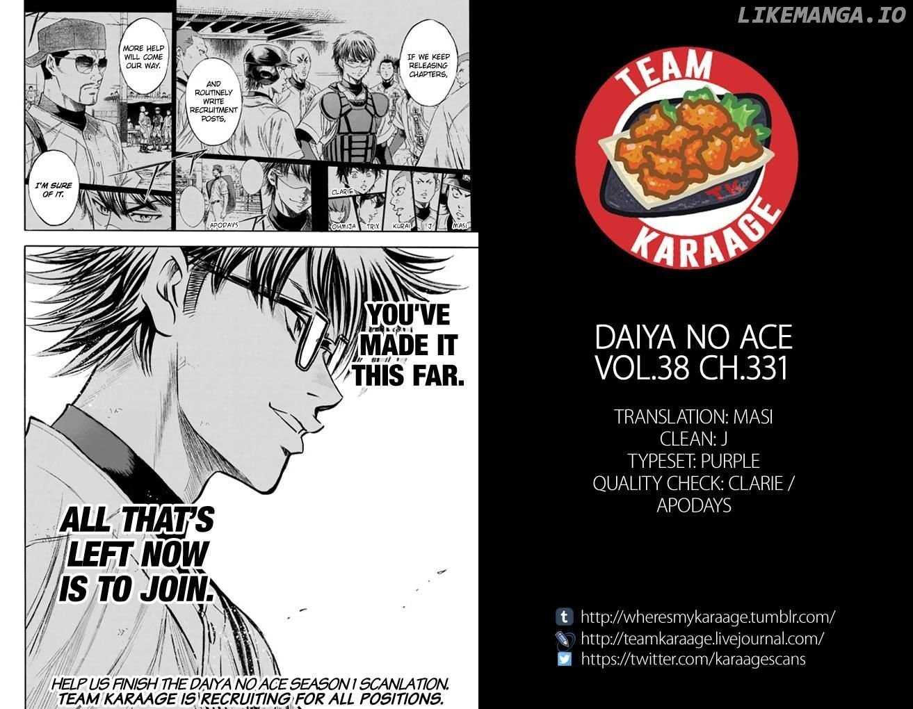 Daiya no A Chapter 331 - page 19