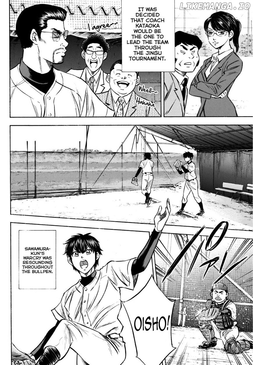 Daiya no A Chapter 383.6 - page 14