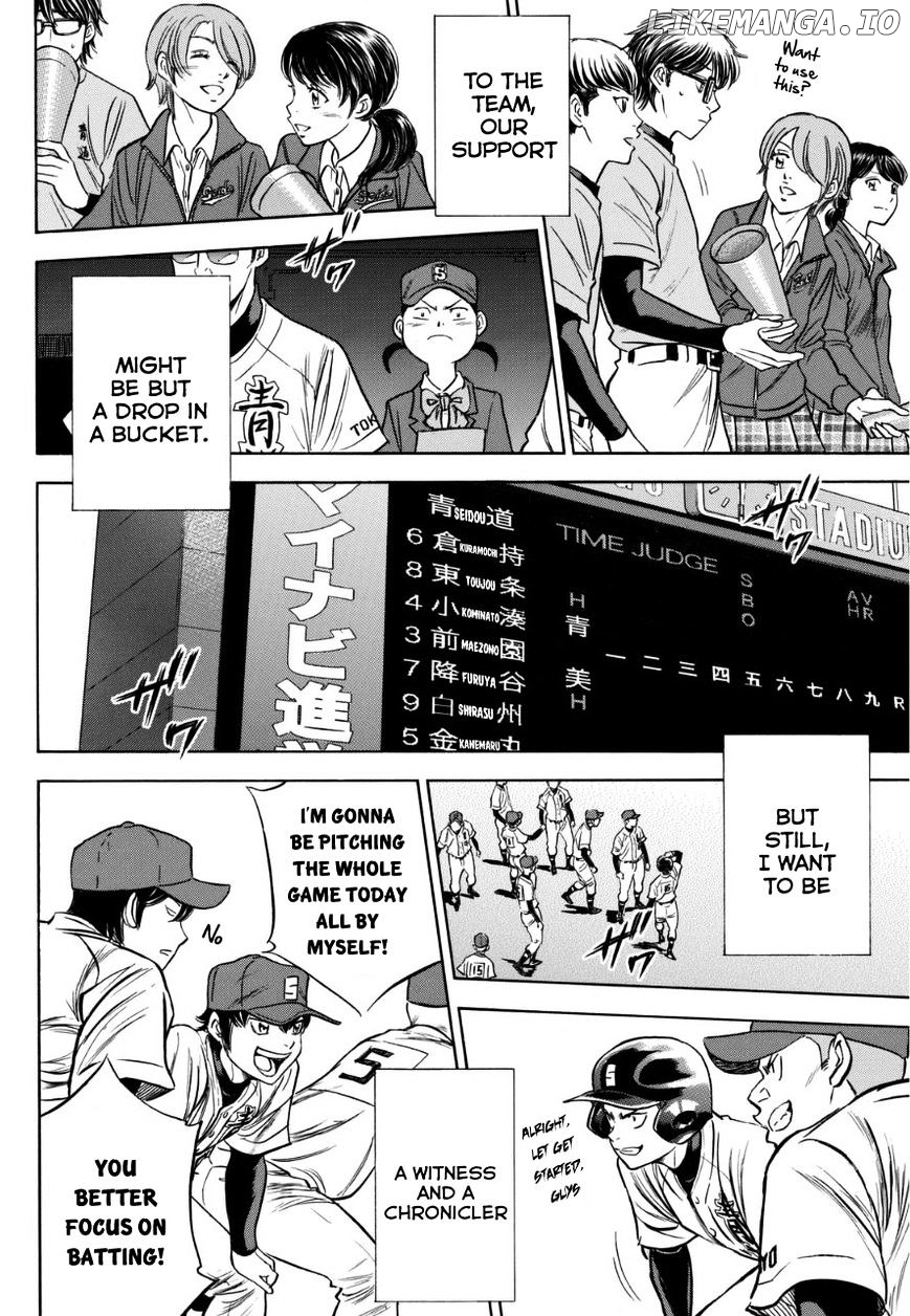 Daiya no A Chapter 383.6 - page 20