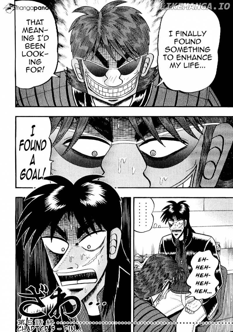 Tobaku Datenroku Kaiji: Kazuyahen chapter 5 - page 19