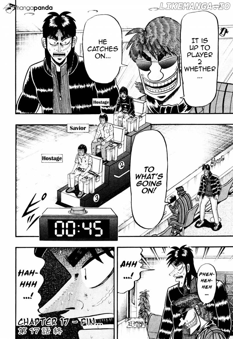 Tobaku Datenroku Kaiji: Kazuyahen chapter 17 - page 22