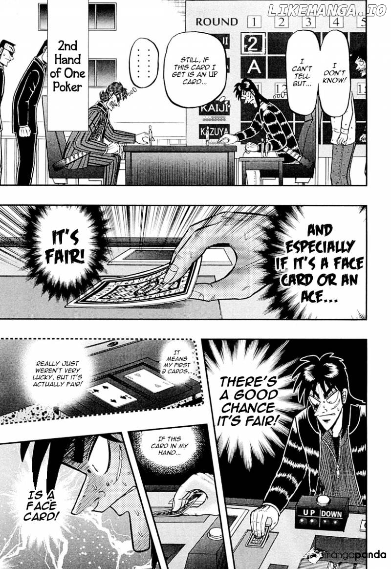 Tobaku Datenroku Kaiji: Kazuyahen chapter 110 - page 10