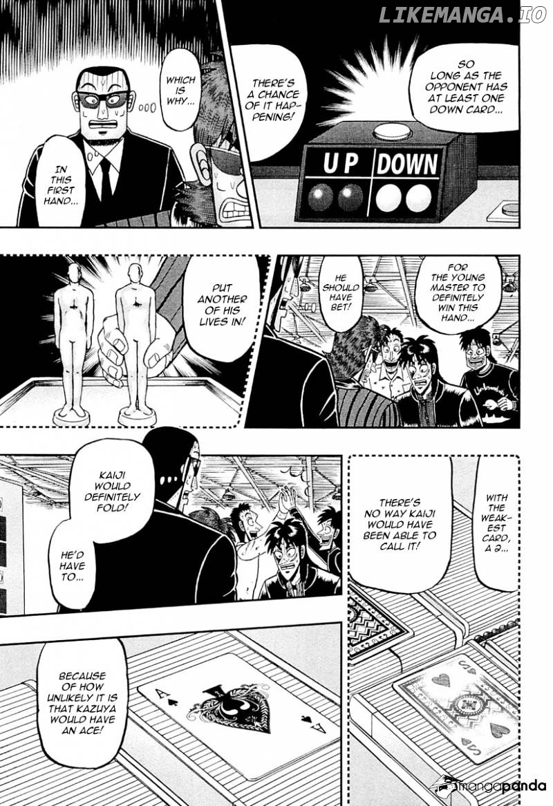 Tobaku Datenroku Kaiji: Kazuyahen chapter 110 - page 3