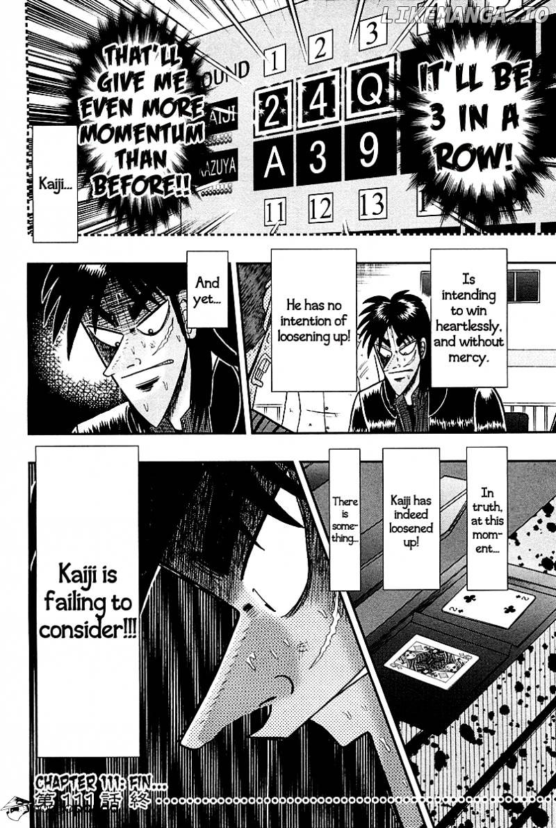 Tobaku Datenroku Kaiji: Kazuyahen chapter 111 - page 26