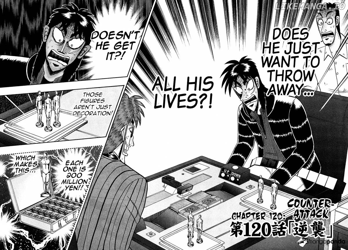 Tobaku Datenroku Kaiji: Kazuyahen chapter 120 - page 2