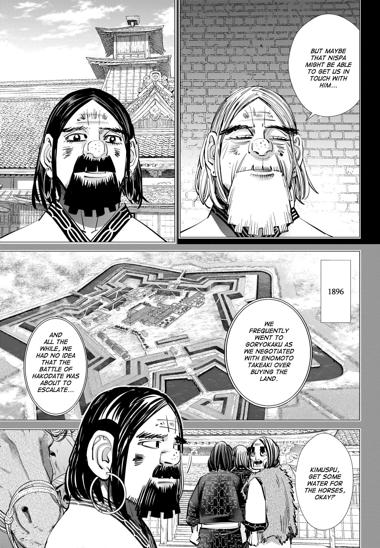 Golden Kamui chapter 288 - page 3