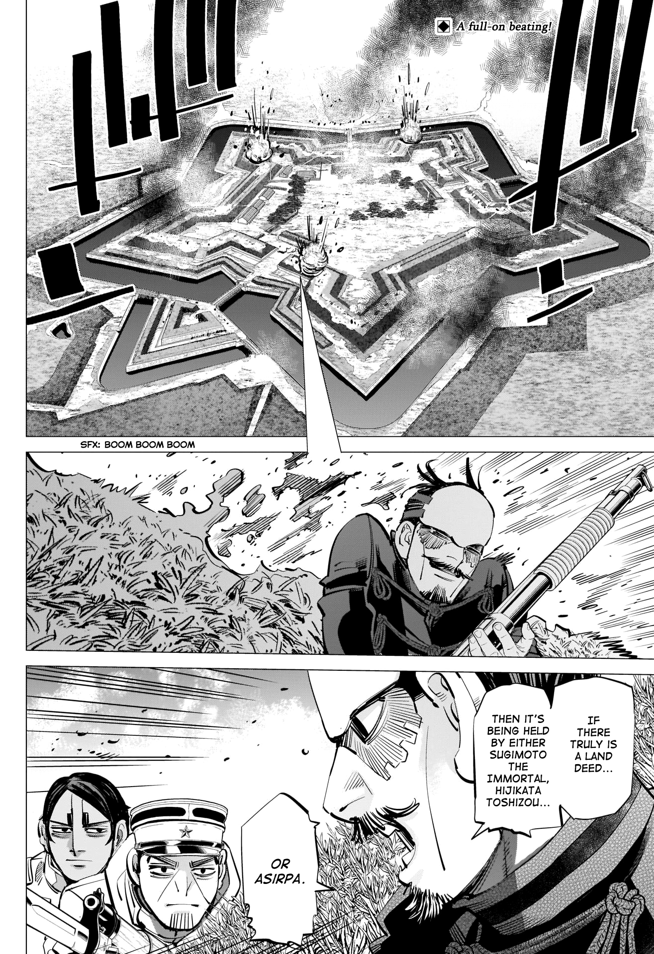 Golden Kamui chapter 291 - page 2