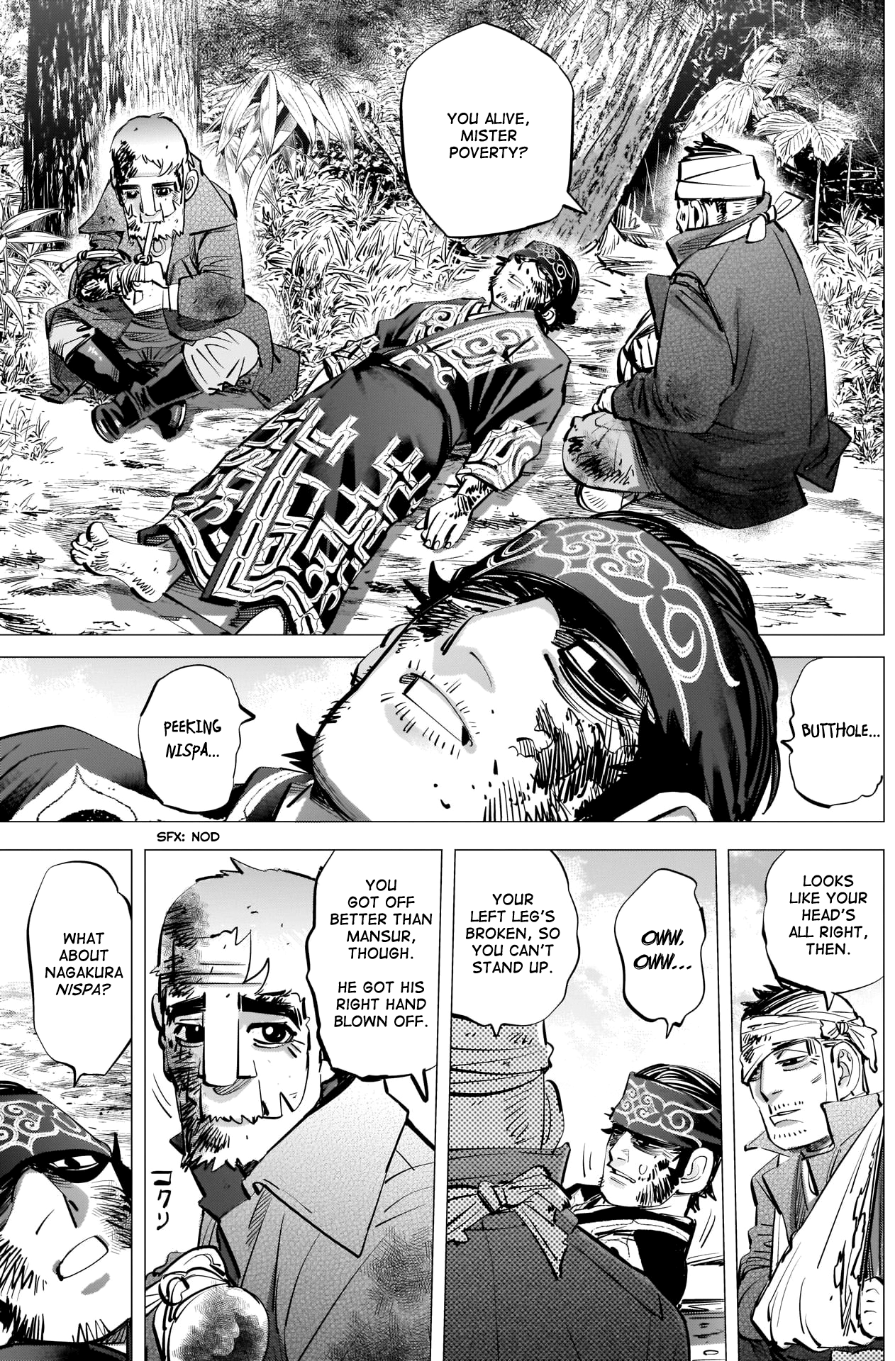 Golden Kamui chapter 293 - page 11