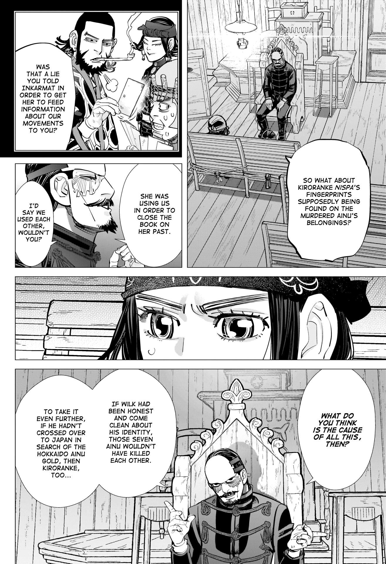 Golden Kamui chapter 270 - page 4