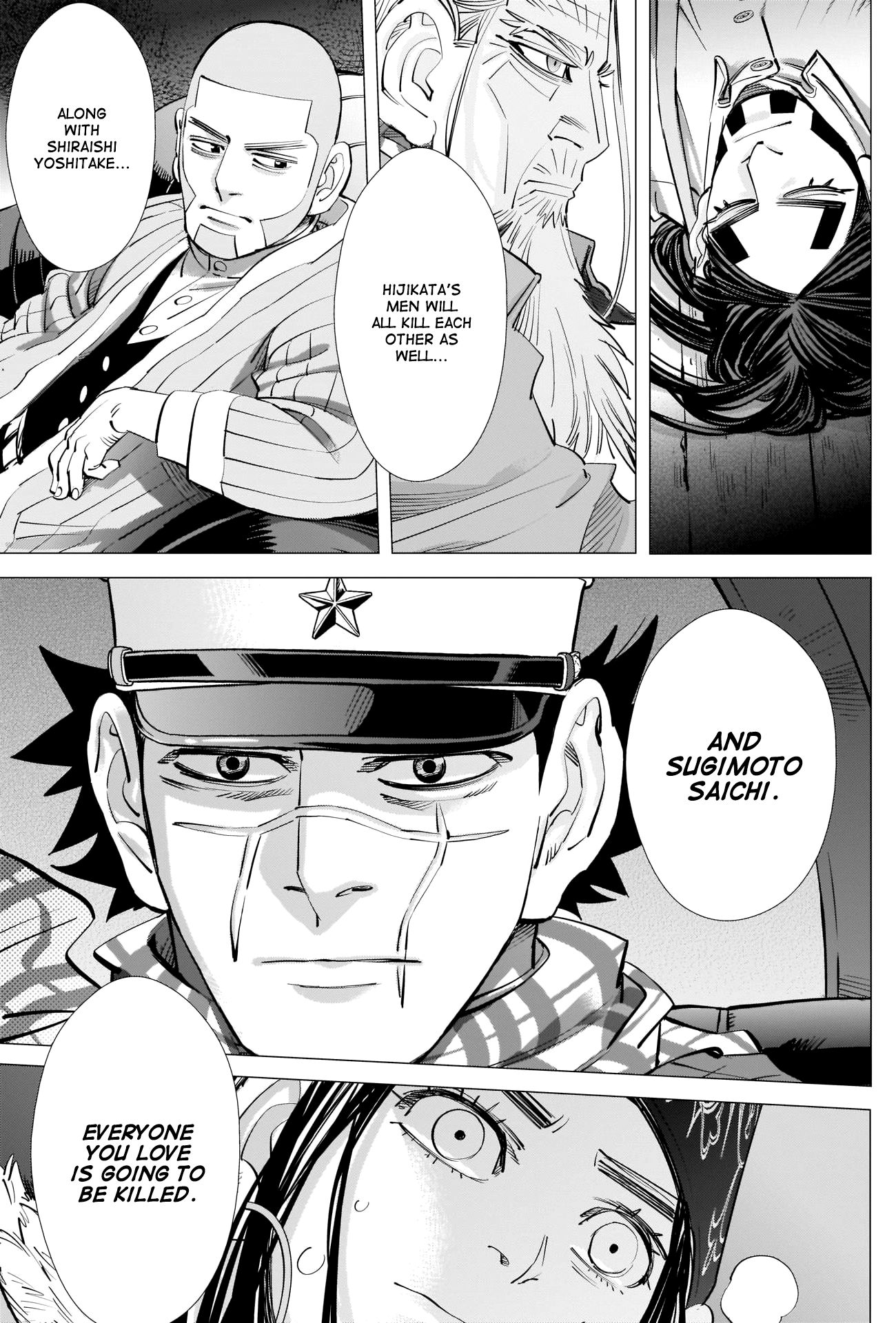 Golden Kamui chapter 271 - page 12