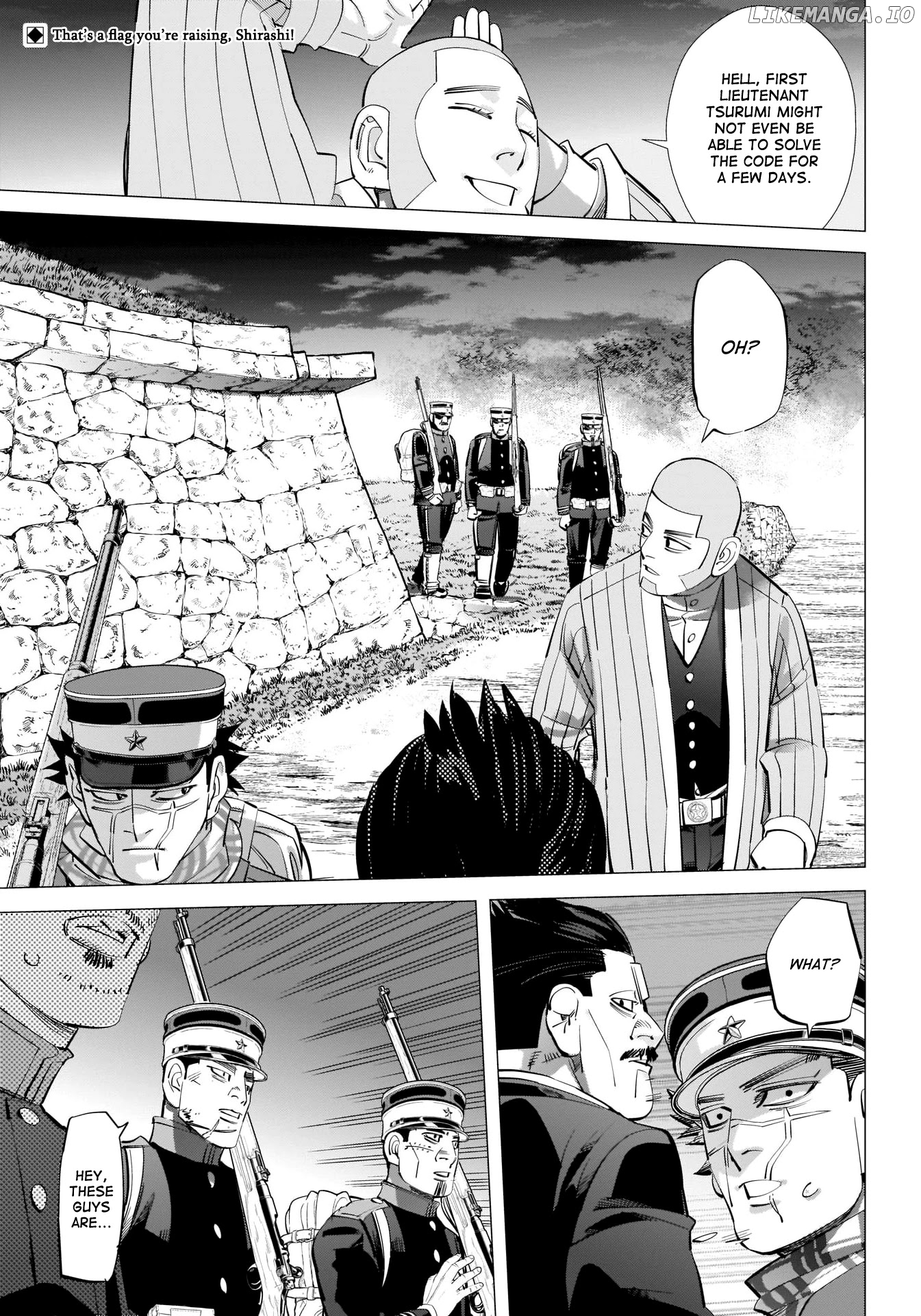 Golden Kamui chapter 282 - page 2