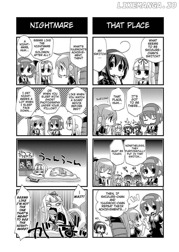 Kantai Collection - Kankore - 4-koma Comic - Fubuki, Ganbarimasu! chapter 17 - page 5