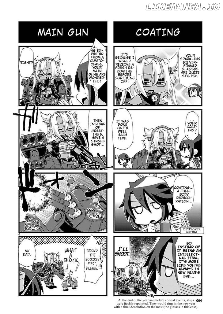 Kantai Collection - Kankore - 4-koma Comic - Fubuki, Ganbarimasu! chapter 21 - page 4