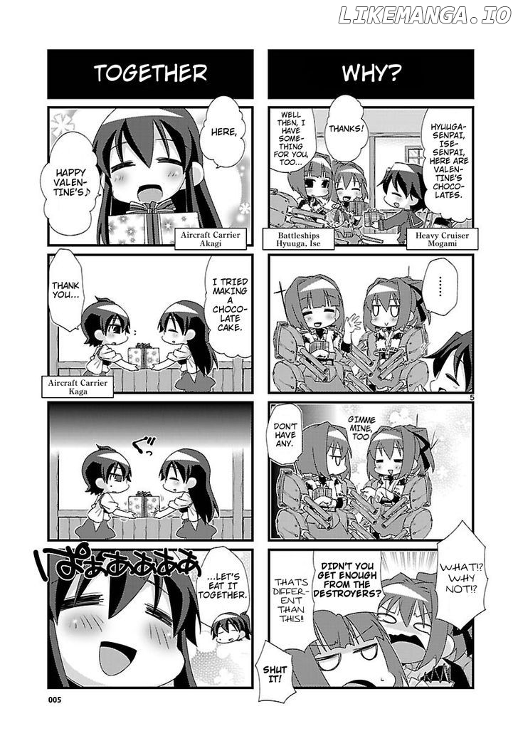 Kantai Collection - Kankore - 4-koma Comic - Fubuki, Ganbarimasu! chapter 29 - page 5