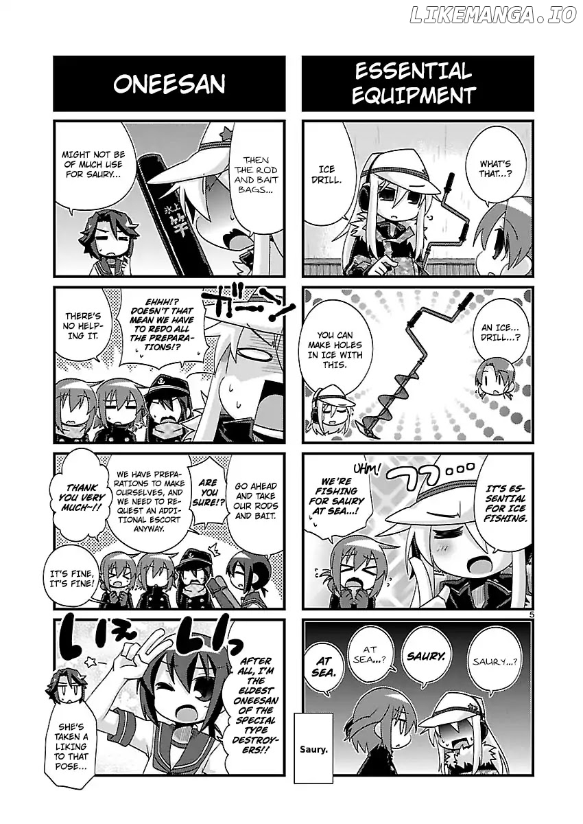 Kantai Collection - Kankore - 4-koma Comic - Fubuki, Ganbarimasu! chapter 180 - page 5