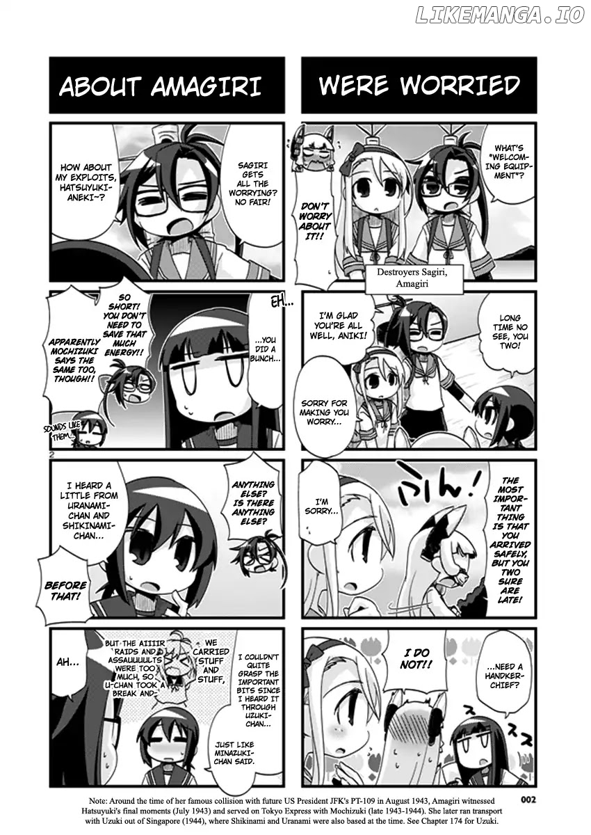 Kantai Collection - Kankore - 4-koma Comic - Fubuki, Ganbarimasu! chapter 196 - page 2