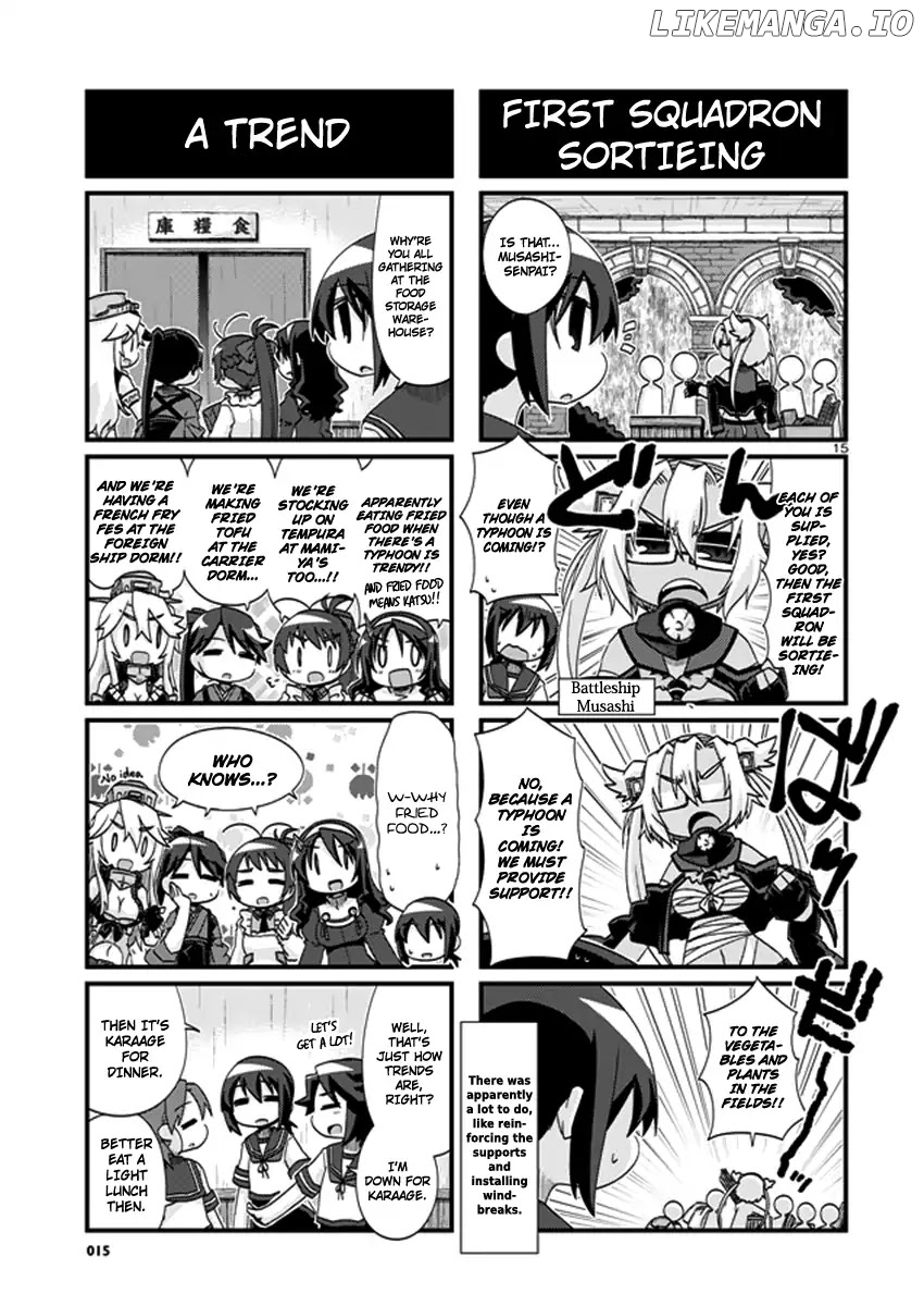 Kantai Collection - Kankore - 4-koma Comic - Fubuki, Ganbarimasu! chapter 202 - page 15