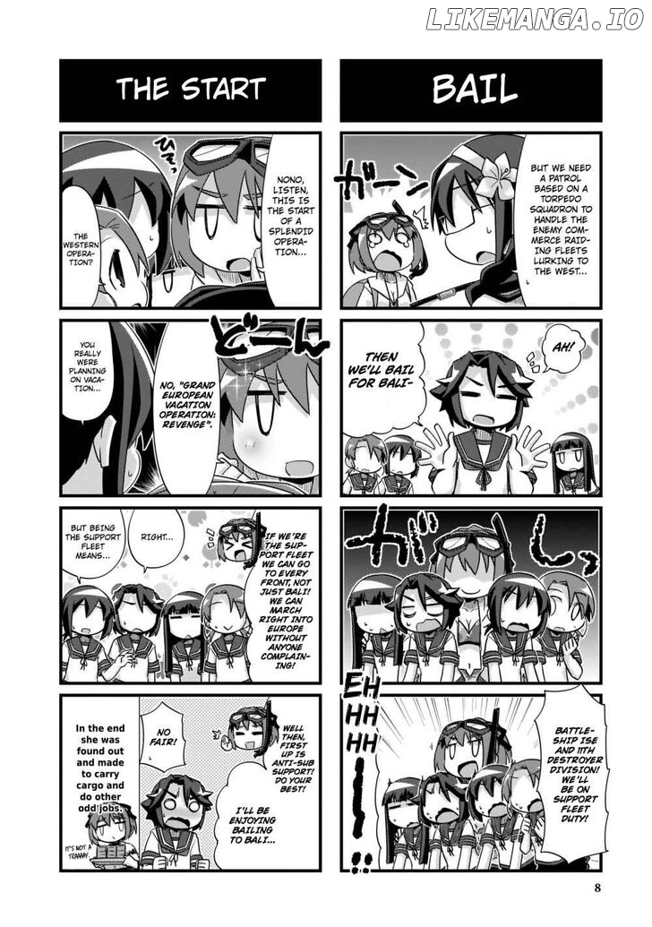 Kantai Collection - Kankore - 4-koma Comic - Fubuki, Ganbarimasu! chapter 206 - page 2