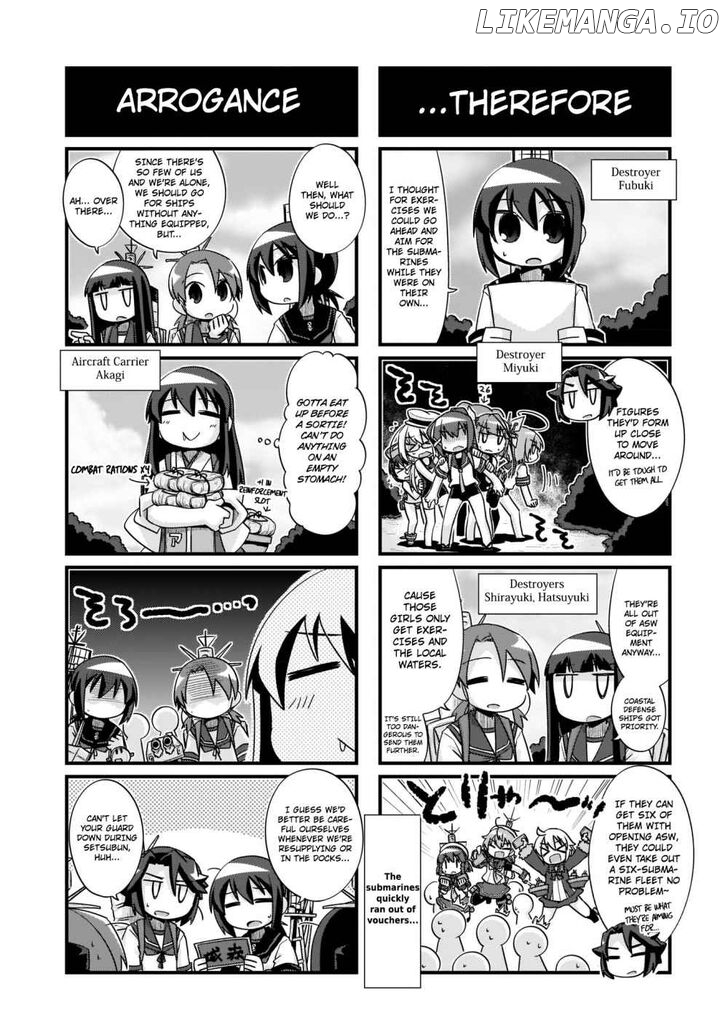 Kantai Collection - Kankore - 4-koma Comic - Fubuki, Ganbarimasu! chapter 210 - page 10