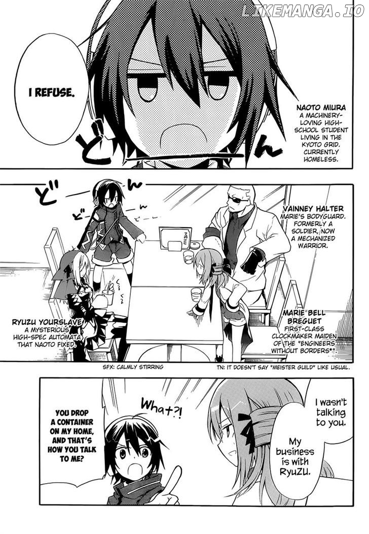 Clockwork Planet chapter 5 - page 4