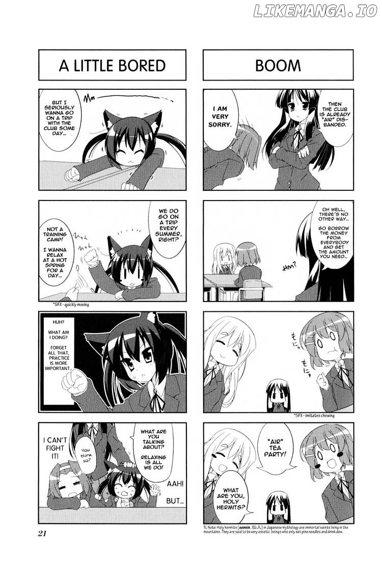 K-ON! Anthology Comic chapter 16 - page 5