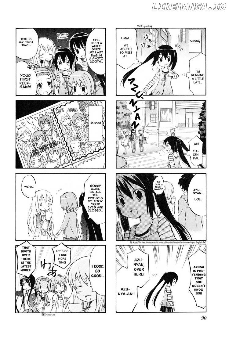 K-ON! Anthology Comic chapter 25 - page 4