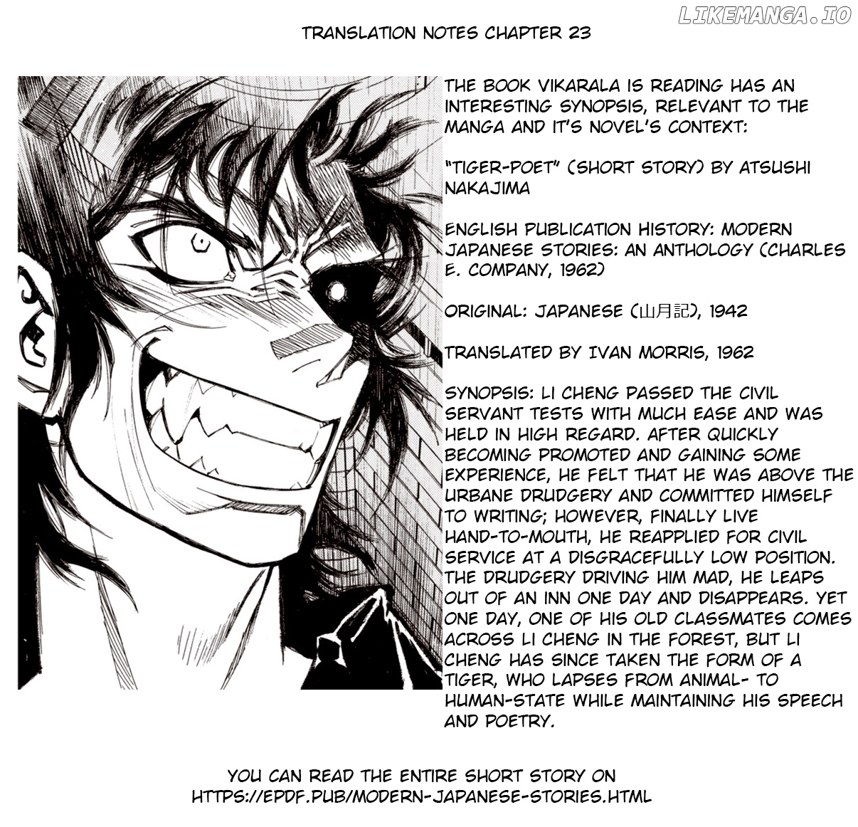 Kouya Ni Kemono Doukokusu chapter 23 - page 30