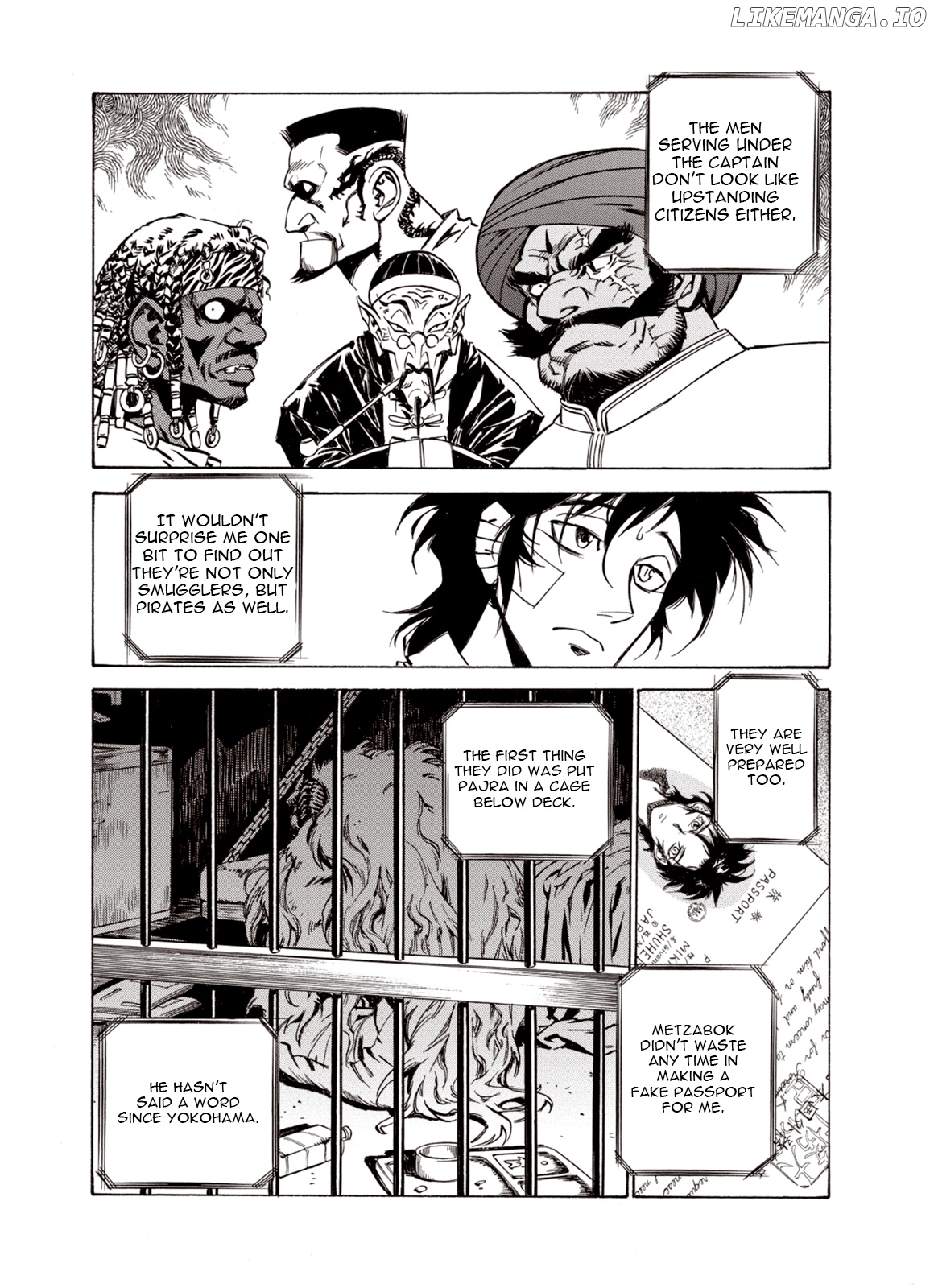 Kouya Ni Kemono Doukokusu chapter 37 - page 21