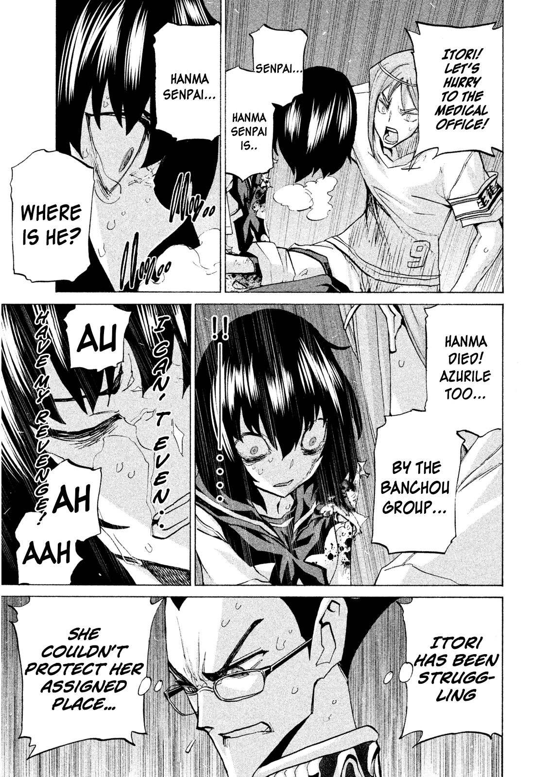 Sentou Hakai Gakuen Dangerosu chapter 32 - page 37