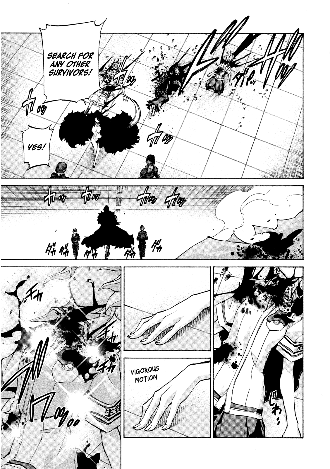 Sentou Hakai Gakuen Dangerosu chapter 34 - page 41