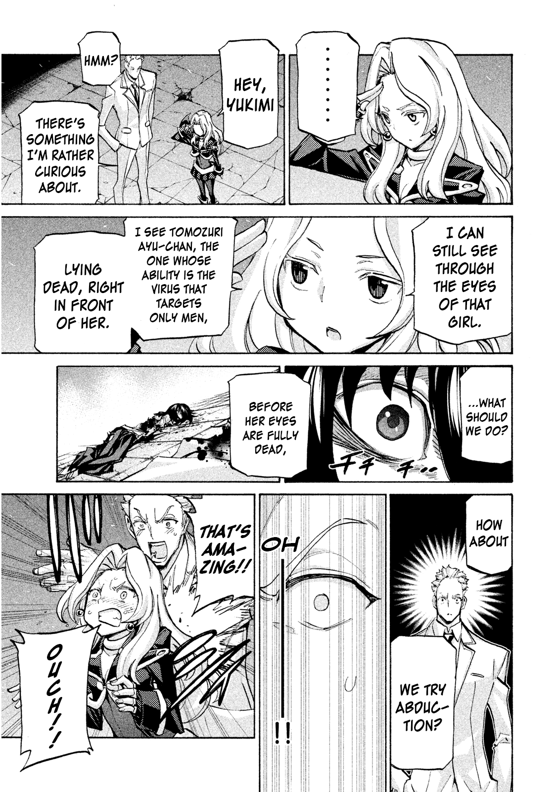 Sentou Hakai Gakuen Dangerosu chapter 35 - page 15