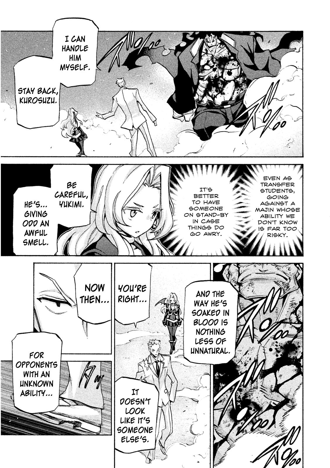 Sentou Hakai Gakuen Dangerosu chapter 36 - page 13