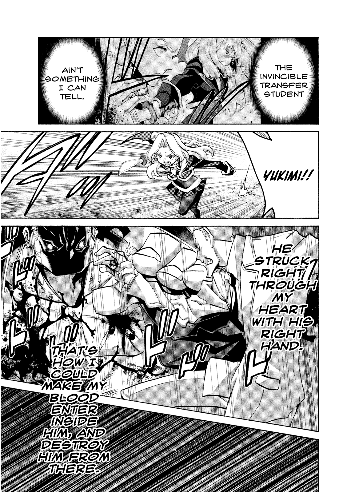 Sentou Hakai Gakuen Dangerosu chapter 36 - page 22