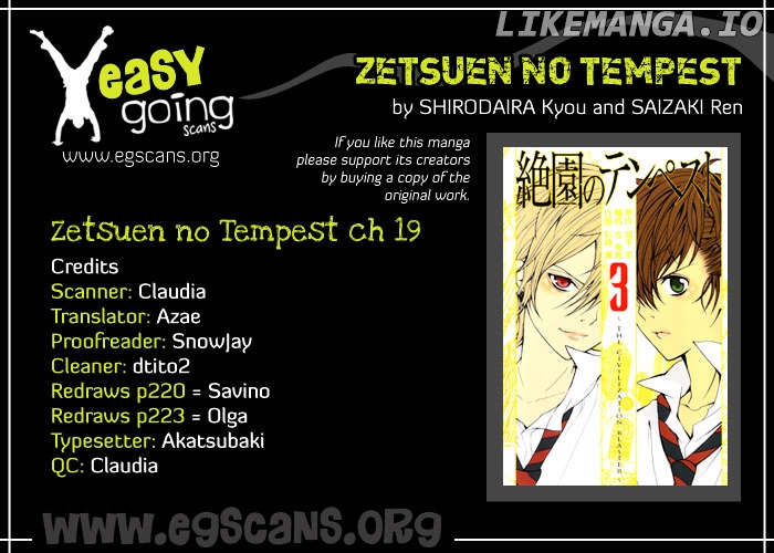 Zetsuen no Tempest chapter 19 - page 1