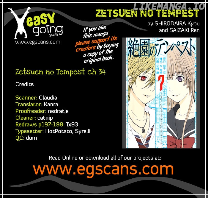 Zetsuen no Tempest chapter 34 - page 1