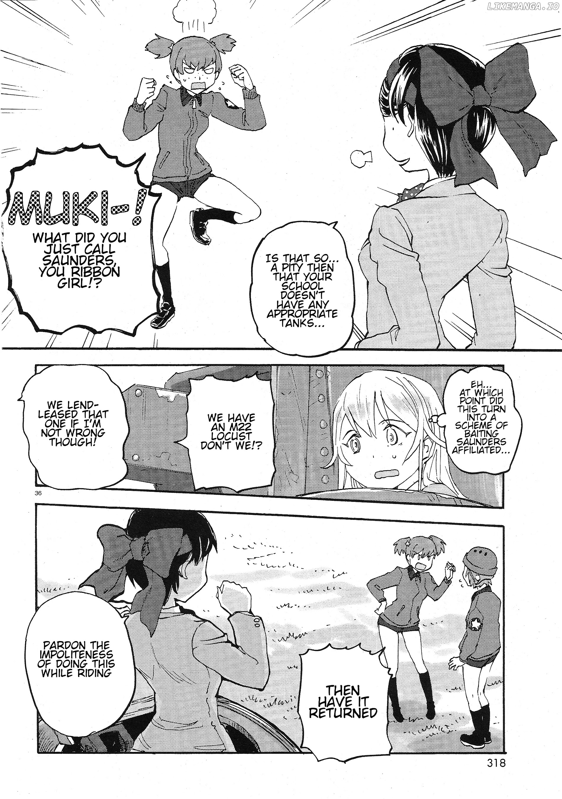 Girls Und Panzer - Ribbon no Musha chapter 2 - page 36