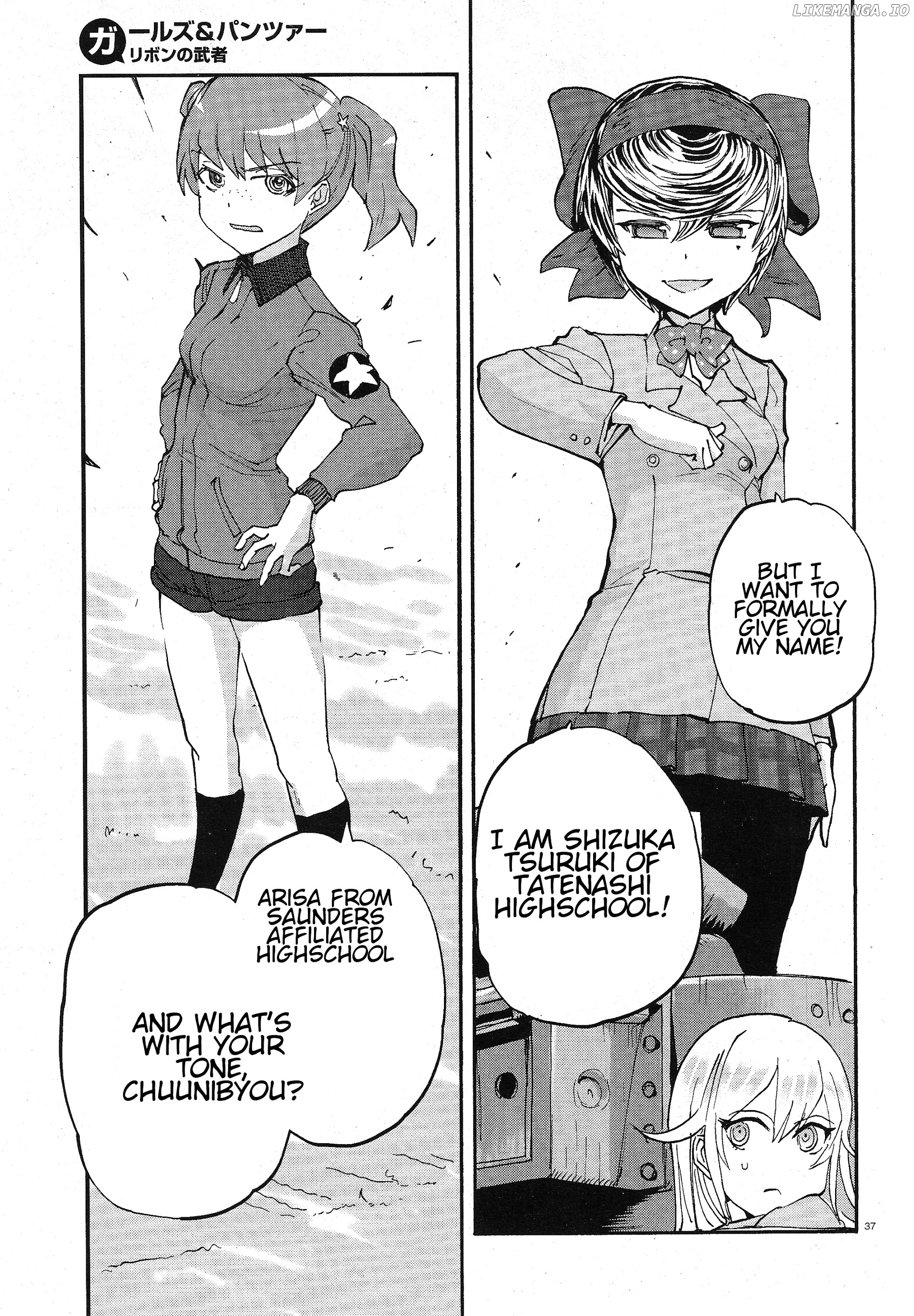 Girls Und Panzer - Ribbon no Musha chapter 2 - page 37