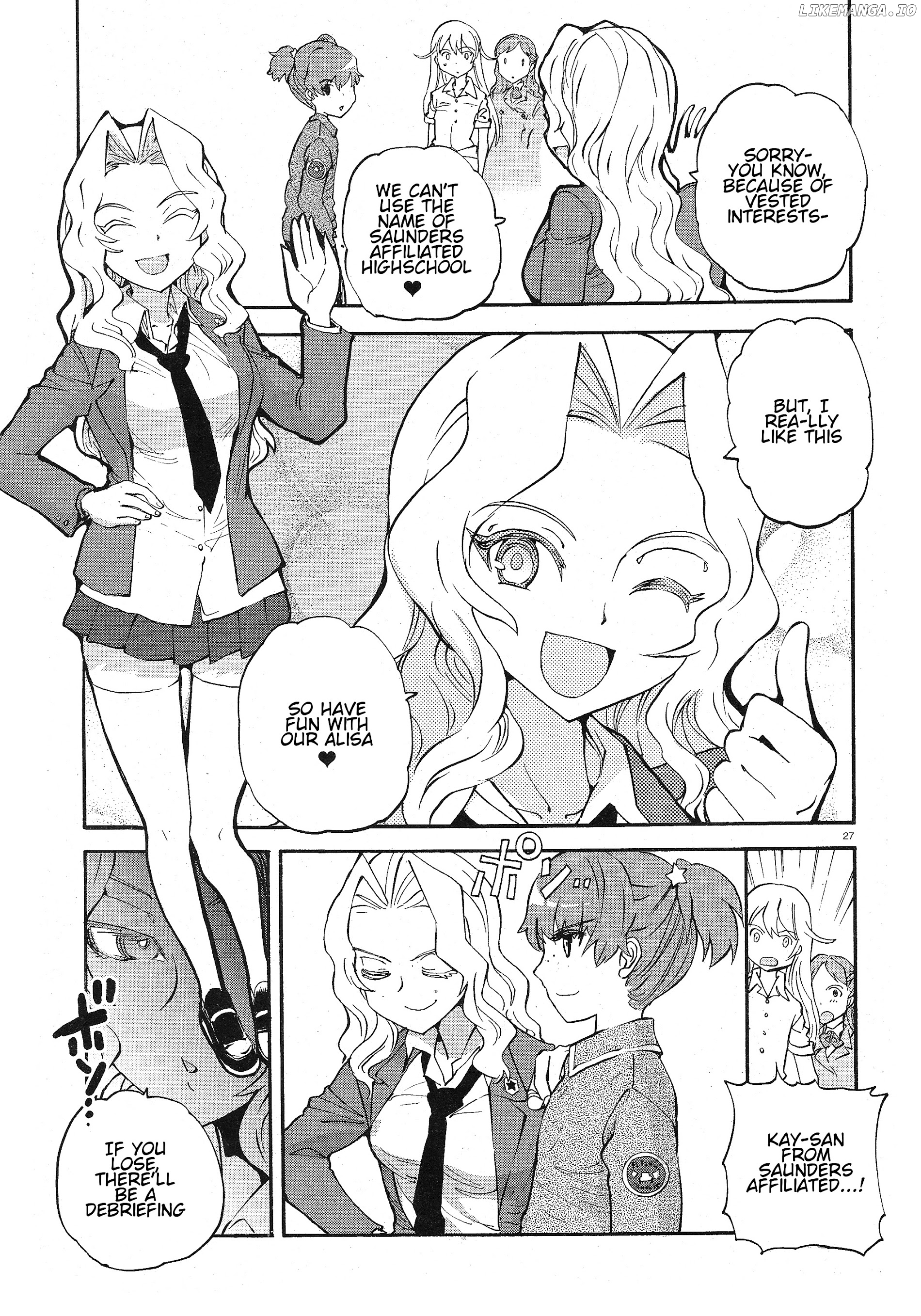 Girls Und Panzer - Ribbon no Musha chapter 3 - page 27