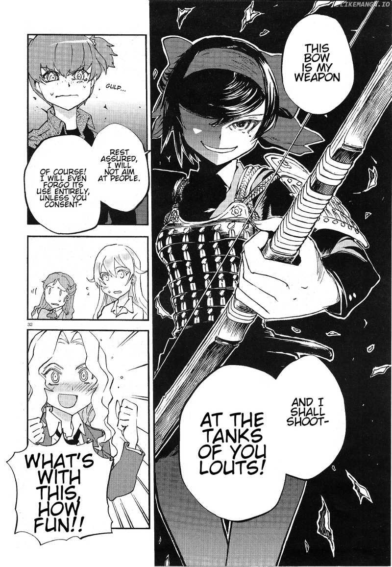 Girls Und Panzer - Ribbon no Musha chapter 3 - page 32