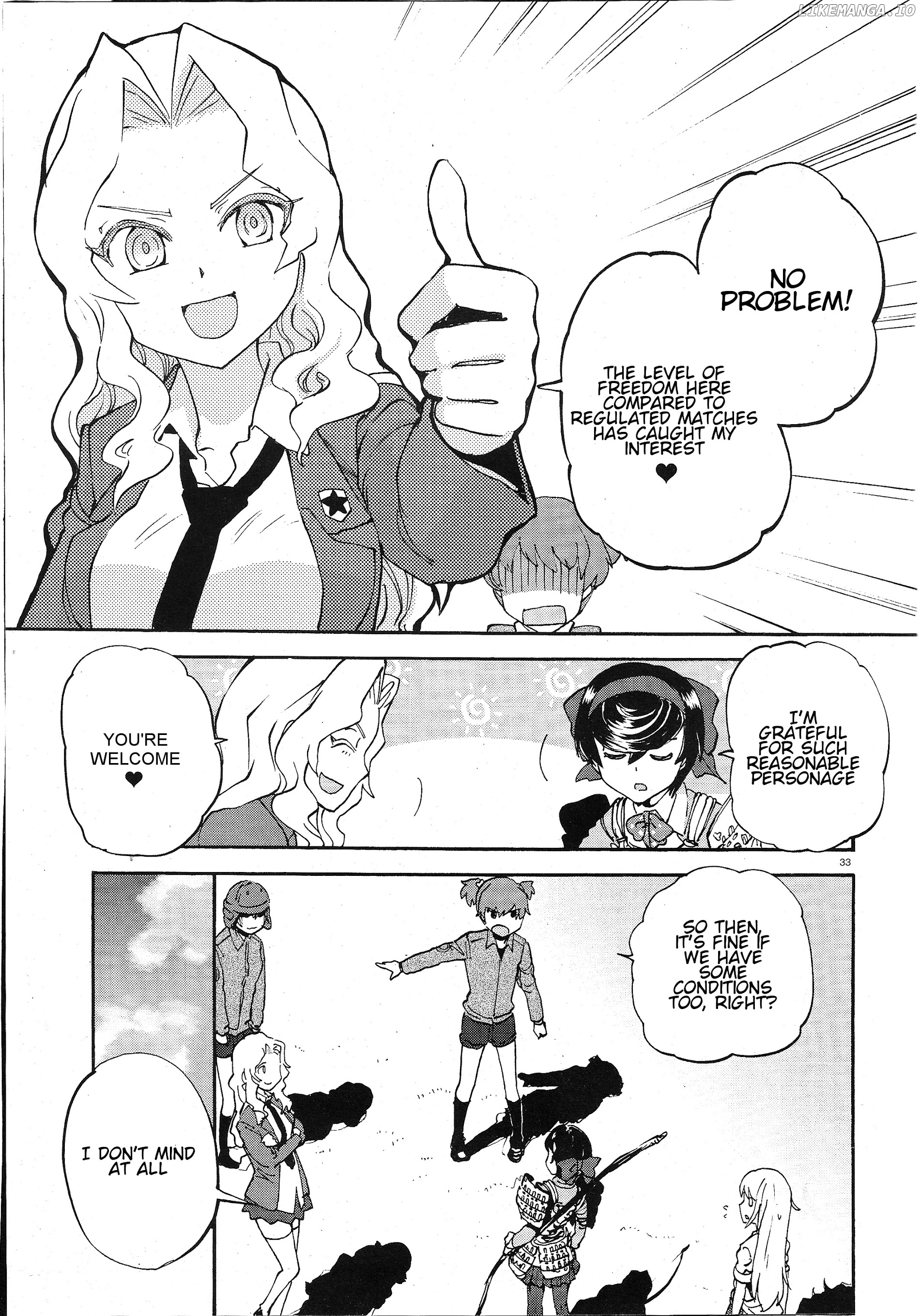 Girls Und Panzer - Ribbon no Musha chapter 3 - page 33