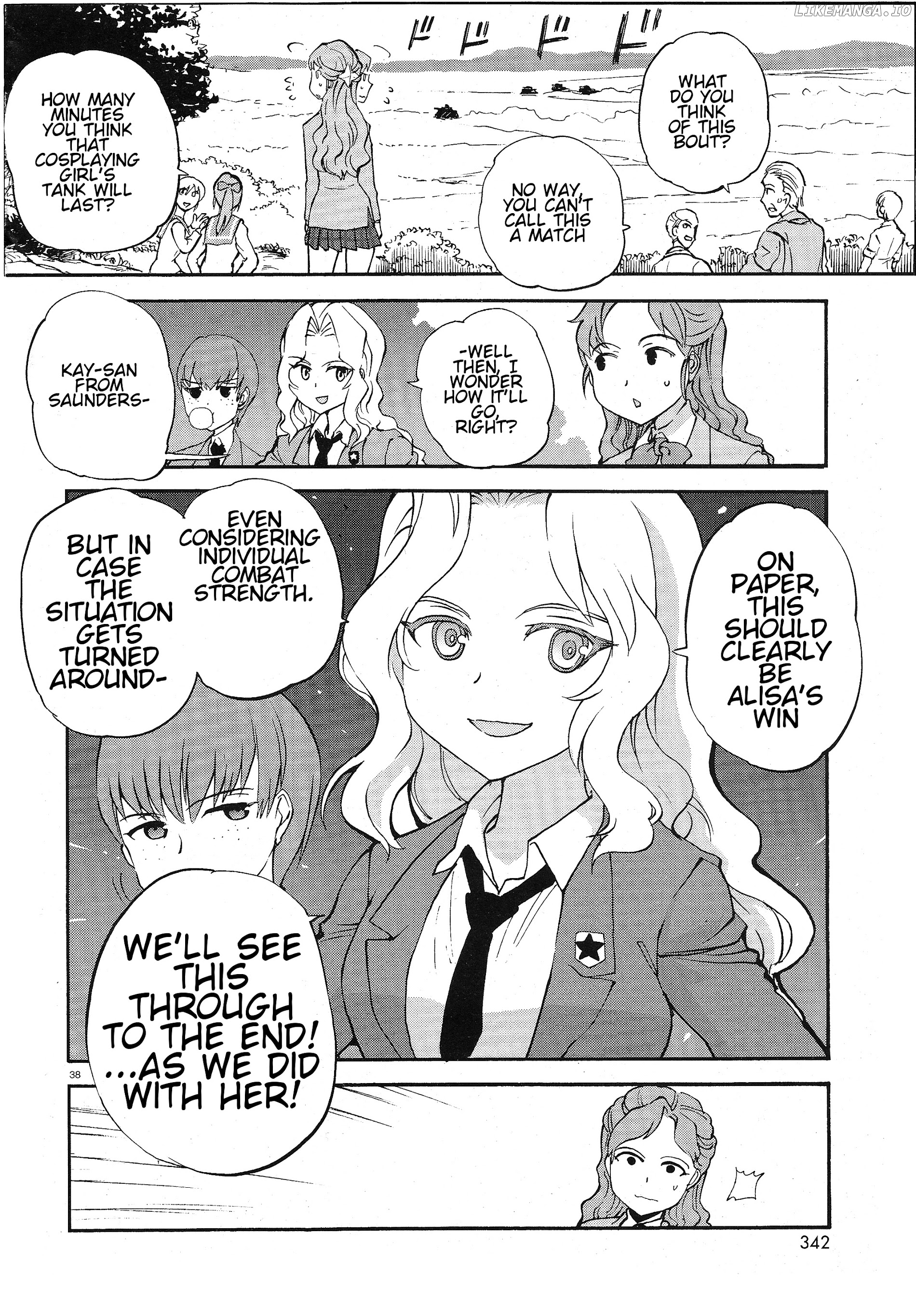Girls Und Panzer - Ribbon no Musha chapter 3 - page 37