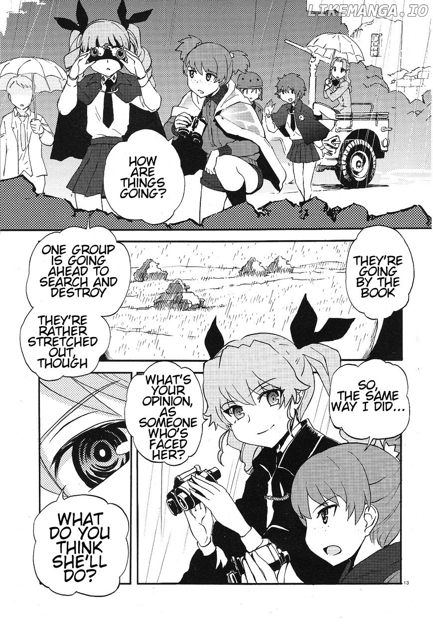 Girls Und Panzer - Ribbon no Musha chapter 6 - page 12