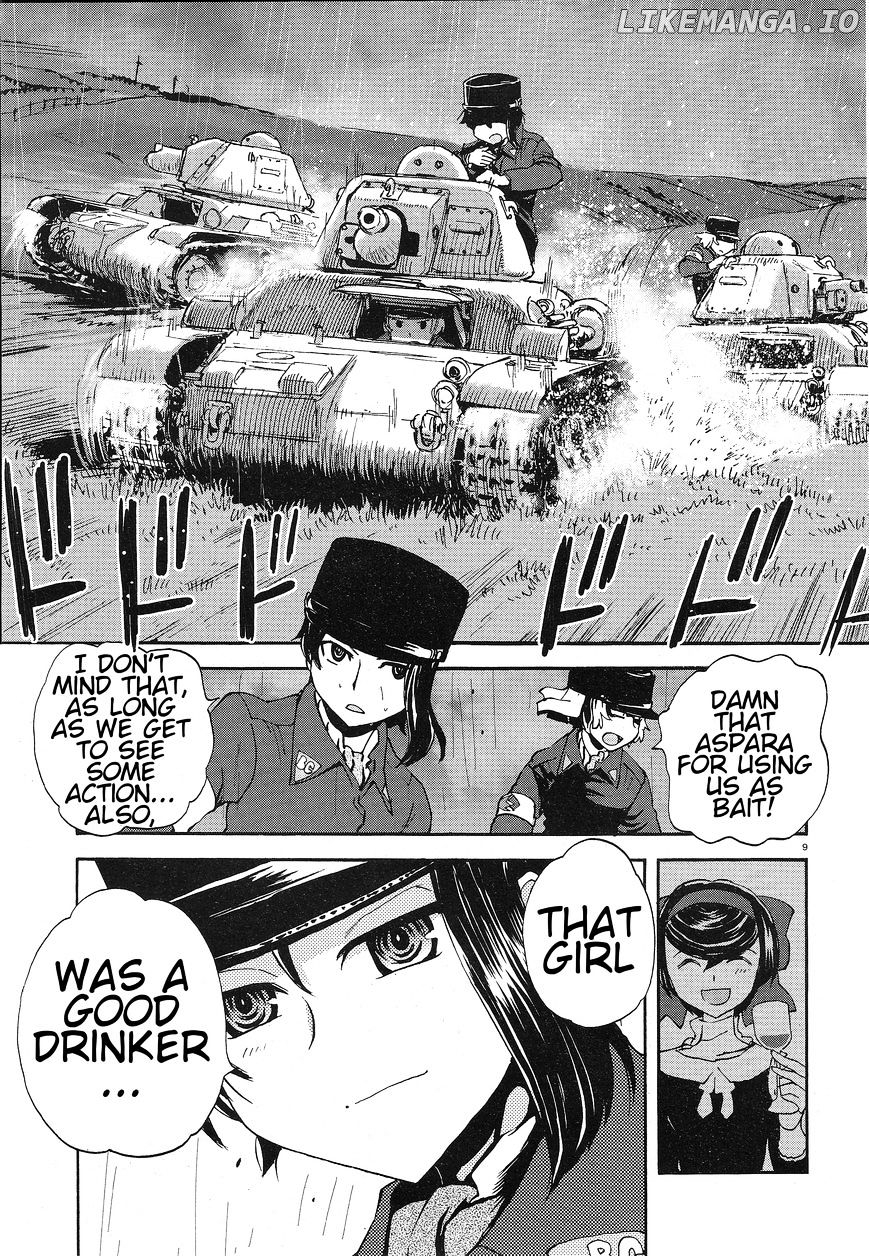 Girls Und Panzer - Ribbon no Musha chapter 6 - page 8