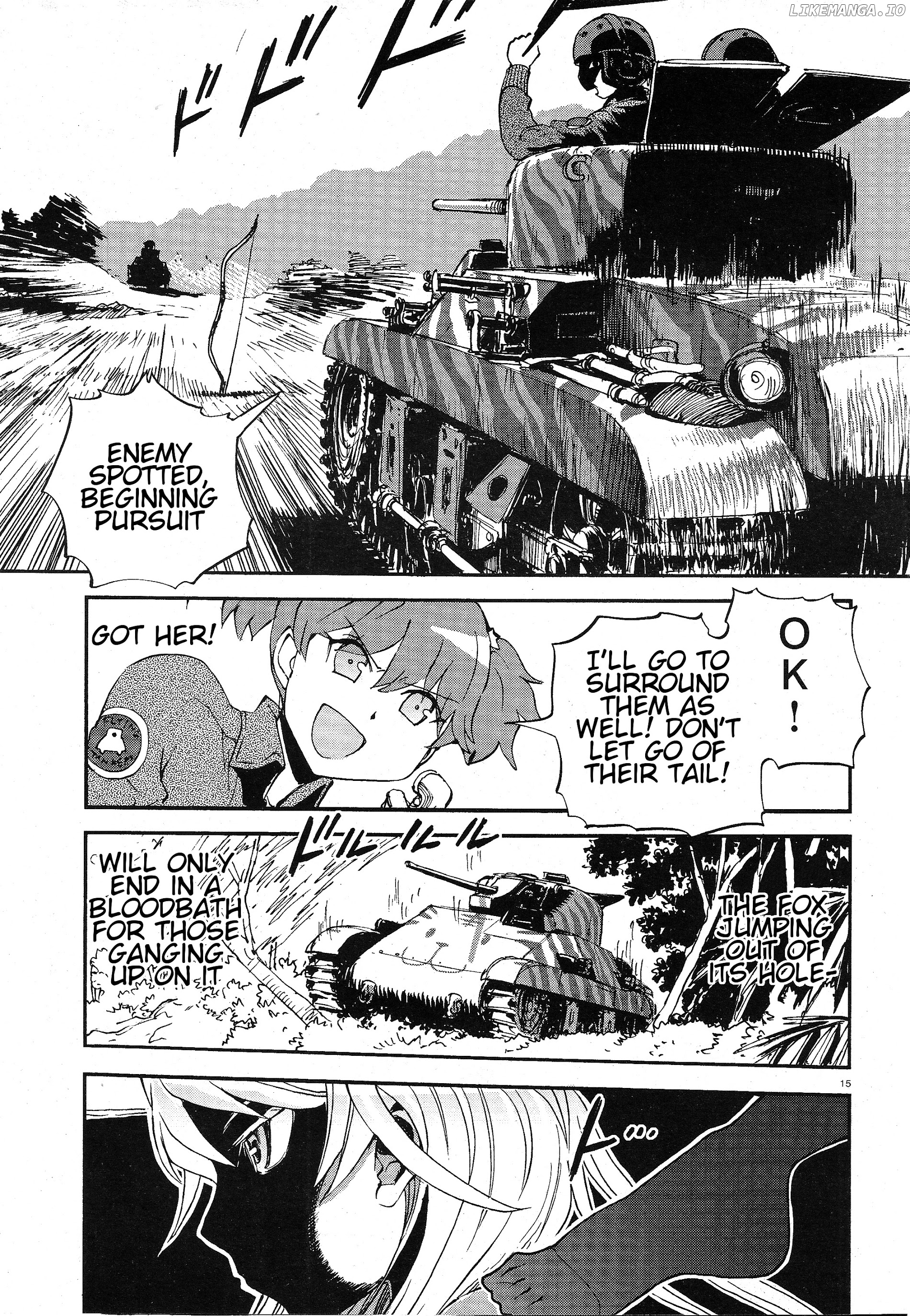 Girls Und Panzer - Ribbon no Musha chapter 4 - page 15