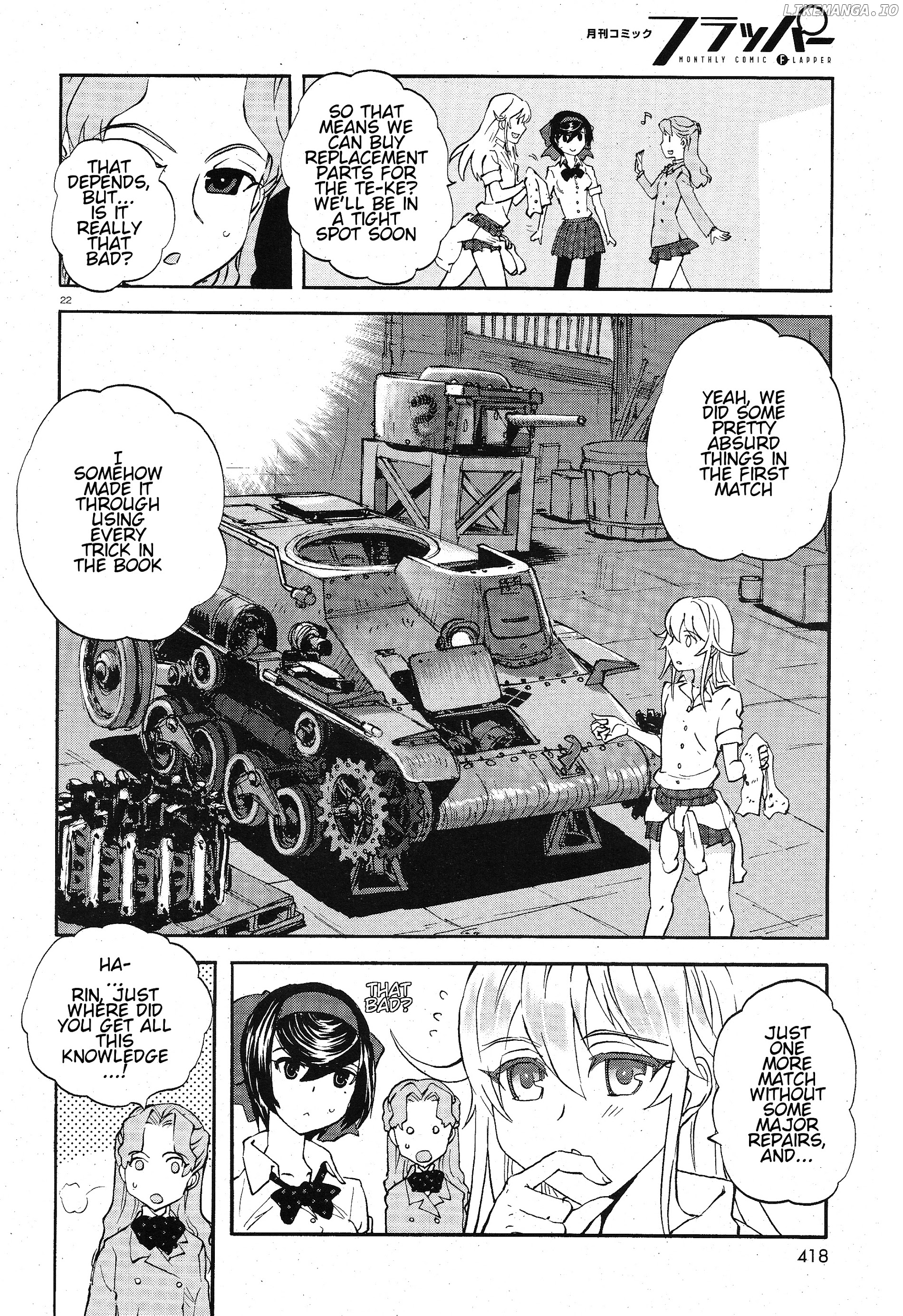 Girls Und Panzer - Ribbon no Musha chapter 7 - page 21